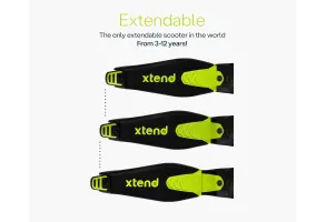 smarTrike - Детски разтегаем скутер Xtend, зелен - 7