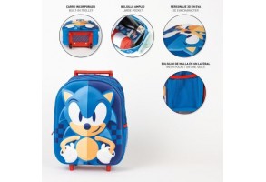 SONIC 3D малка раница с колела - 4