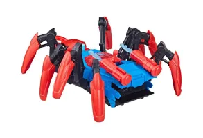 Спайдърмен - Crawl N Blast Spider с фигурка, функция 2-в-1 - 4