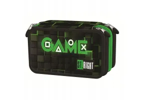 St. Right Green Game несесер с 3 ципа, ПЪЛЕН