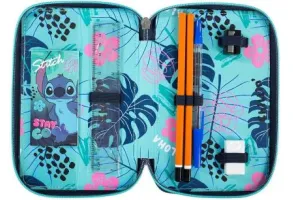 Stitch Stay Cool несесер с 3 ципа, ПЪЛЕН - 3