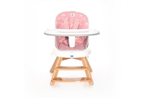 СТОЛ ЗА ХРАН. NAPOLI С РОТАЦИЯ PINK BEARS - 4