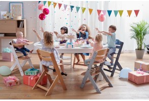 Столче за хранене KinderKraft ENOCK, Сиво - 5