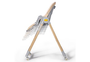 Столче за хранене KinderKraft LASTREE, дървесно - 6
