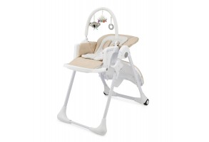 Столче за хранене KinderKraft TUMMIE, Бежово - 3