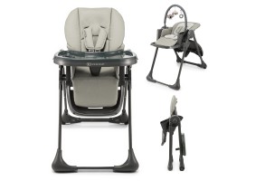 Столче за хранене KinderKraft TUMMIE, Сиво - 2
