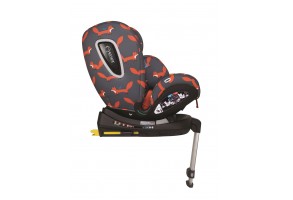 Столче за кола Cosatto CT5242 All in All Rotate i Size, 0+/1/2/3, Charcoal Mister Fox - 3