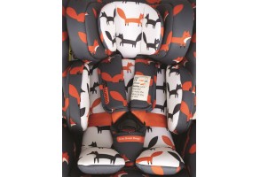 Столче за кола Cosatto CT5242 All in All Rotate i Size, 0+/1/2/3, Charcoal Mister Fox - 9