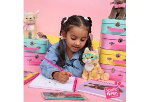 Studio Pets Книжка за оцветяване със стикери и шаблони, Фреди - 2