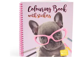 Studio Pets Книжка за оцветяване със стикери, Санчеста - 5