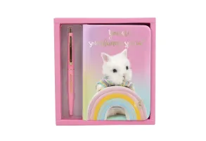 Studio Pets Комплект тефтерче с химикалка в кутия, Зайчето BunBun - 3