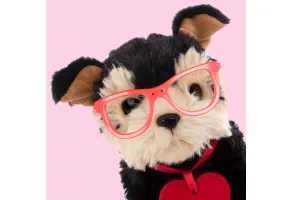 Studio Pets Плюшено куче йоркширски териер с куфар, Ромео - 3