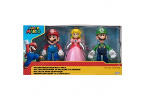 Супер Марио - Комплект фигурки 10 см. Mushroom Kingdom, 3 бр.