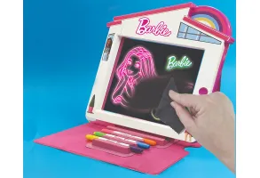 Светеща дъска за рисуване Premium Glow Pad Barbie - 4