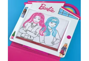 Светеща дъска за рисуване Premium Glow Pad Barbie - 8