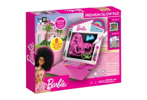 Светеща дъска за рисуване Premium Glow Pad Barbie