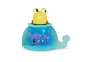Светеща играчка за баня, Battat, Кит с фигурка