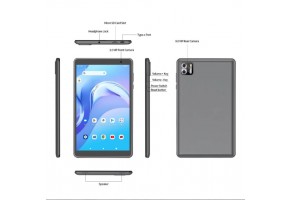 Таблет Pritom B8, 8, Octa Core, 5G, 64 GB, 8 GB RAM, сив - 3