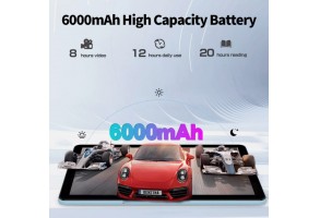 Таблет Pritom E10, 10, Octa Core, 64 GB, 8 GB RAM, Android 13, светлосин - 3