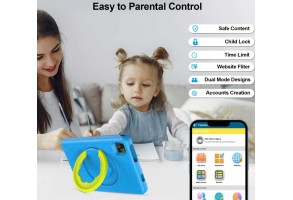 Таблет Vasoun P30HKIDS, 10, Octa Core, 128 GB, 12 GB RAM, син - 2