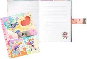 Таен дневник Djeco Lovely Paper - Лам, с цифров код - 2