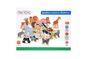 Дървени магнити Животни