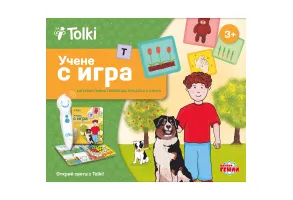 Tolki Интерактивна говореща писалка с книга "Учене с игра"  - 2