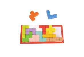 Tooky Toy, Логическа дървена игра, Тетрис