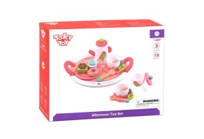 Tooky Toy, Време е за чаено парти - дървен сервиз за чай - 3