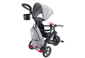 Триколка 4 в 1 GLOBBER EXPLORER TRIKE DELUXE PLAY със сенник в черен цвят - 4
