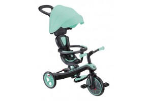 Триколка 4 в 1 GLOBBER EXPLORER TRIKE със сенник - ментово зелена