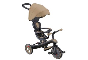 Триколка 4 в 1 GLOBBER EXPLORER TRIKE със сенник в бежов цвят