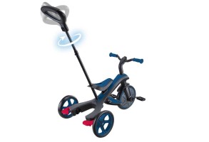 Триколка 4 в 1 GLOBBER EXPLORER TRIKE със сенник в кралско син цвят - 5