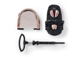 Триколка KinderKraft EASYTWIST, Бежова/птици - 4