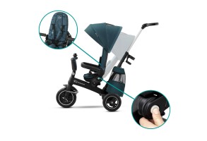 Триколка KinderKraft EASYTWIST, Зелена - 9