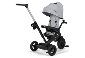 Триколка KinderKraft TWIPPER, Сива - 2