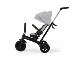 Триколка KinderKraft TWIPPER, Сива - 5
