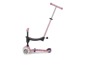 Тротинетка Micro Mini Deluxe Rock & Go LED, Цвят Dusty Rose, снимка 3 - 4