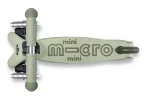Тротинетка Micro Mini Deluxe Rock & Go LED, Цвят Olive Sage, снимка 5 - 24