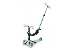Тротинетка Mini Deluxe Magiq LED - Цвят: Mint - 3