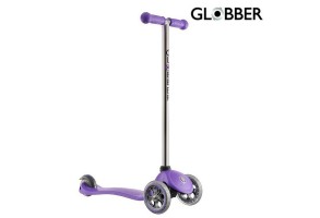 Тротинетка с 3 колела без регулация Globber - Purple