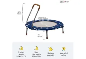 Център за игра трамплин smarTrike, син - 7