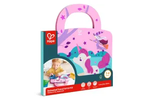 Творчески комплект, Hape, Книжка за апликации с фолио, Феи