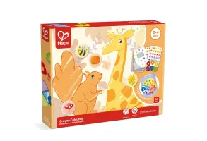 Творчески комплект, Hape, Оцветяване с пастели, 18 части