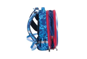 Ученическа раница PULSE Anatomic Superhero - от 6 - 10 г, за момче, 2 отделения - 3