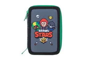 Ученически несесер с три отделения Brawl Stars Play In The Dark