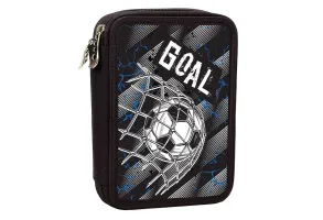 Ученически несесер със съдържание и две отделения Goal