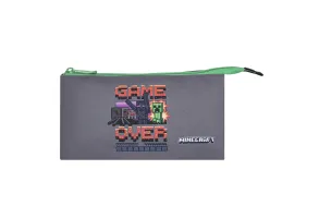Ученически плосък несесер Minecraft Game over