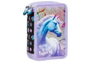 UNICORN 15 несесер с 3 ципа, ПЪЛЕН