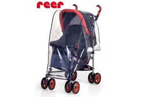 Универсален дъждобран за детска количка Reer 72049, 3в1 - 3